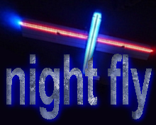 How to setup a n RC plane for flying at night  @ www.jamesandtracy.co.uk